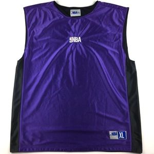 VTG NBA Black/Purple Reversible Practice Jersey